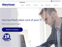 Tablet Screenshot of harrisontechconsulting.com